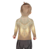 CB6-23 Children's Rash Guard Back Detail - Secure Fit & UV Protection